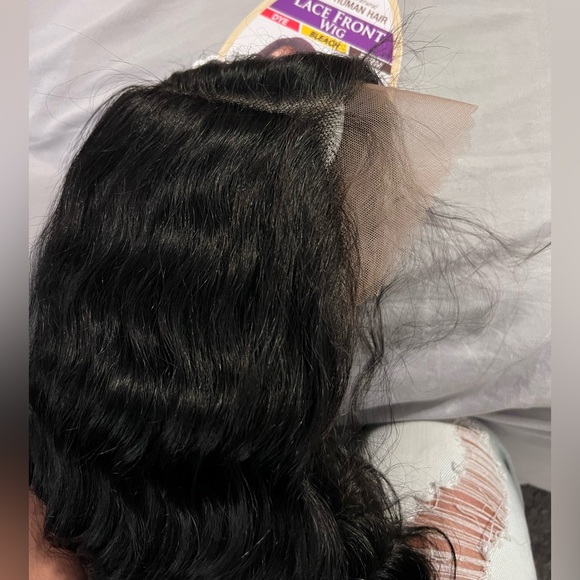 Brazilian Natural 100% Human Lace Front Wig - Picture 13 of 14